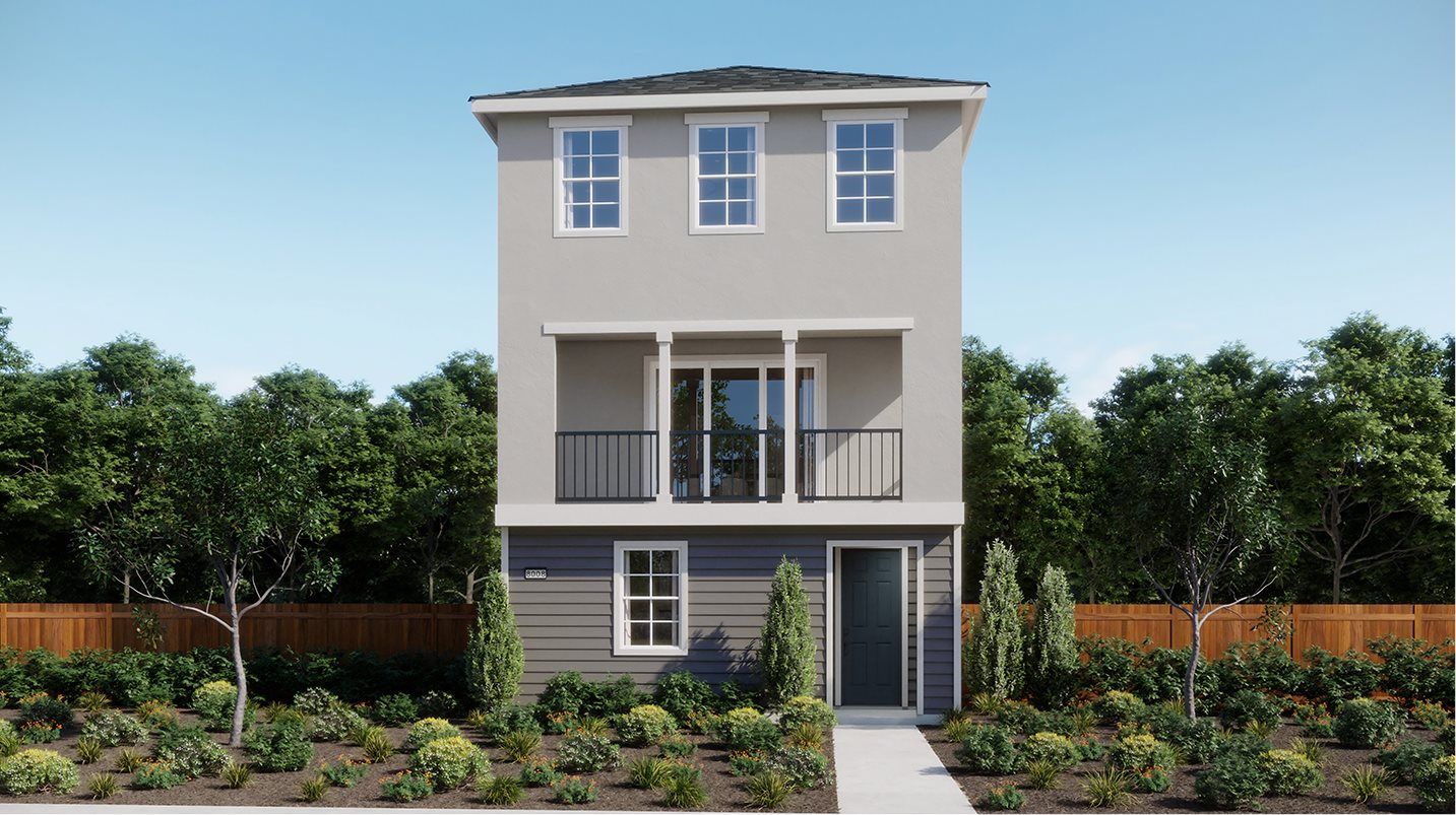 Elevation A - Exterior A - Traditional home exterior