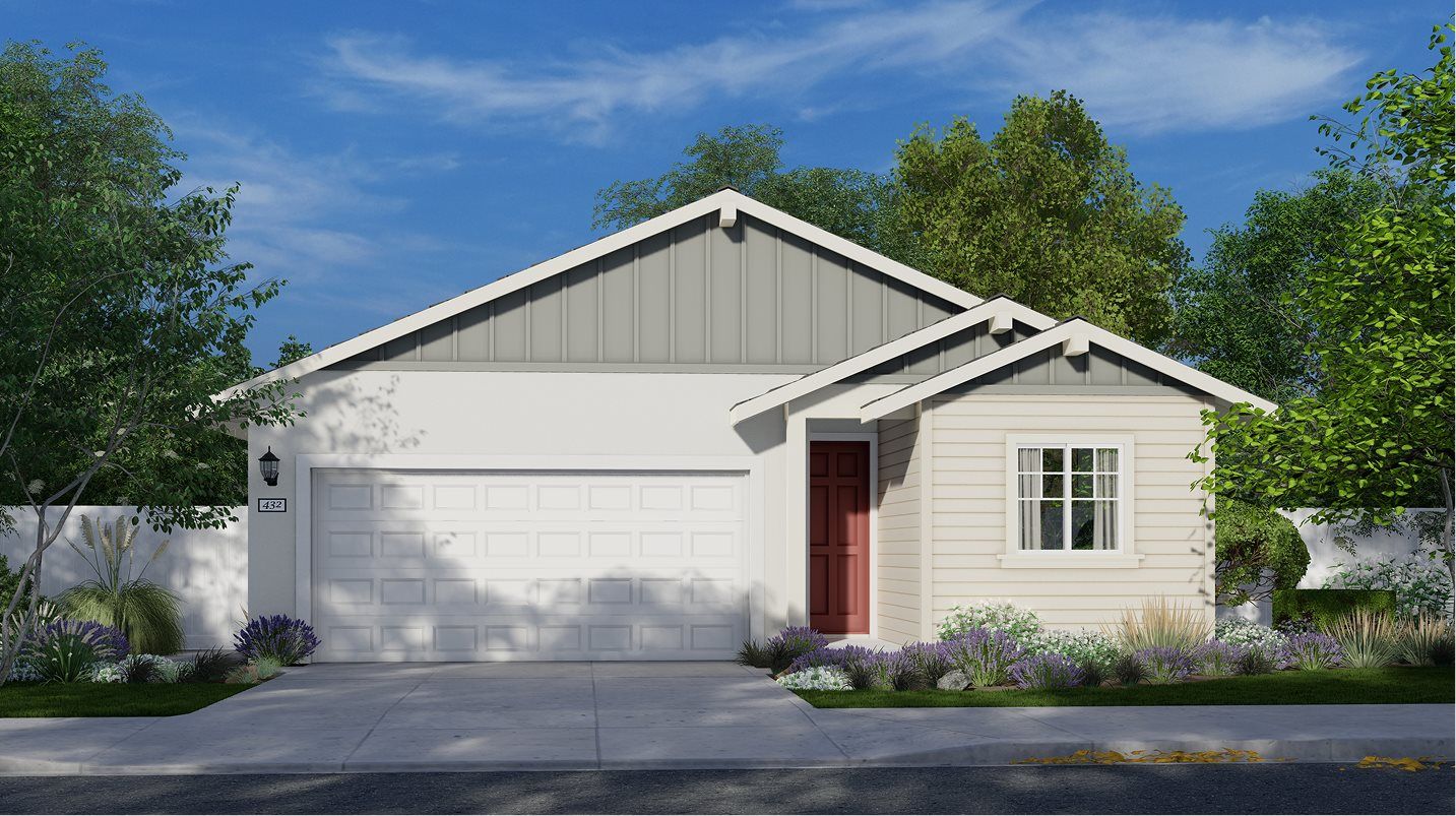 Elevation C - Exterior C – Farmhouse home