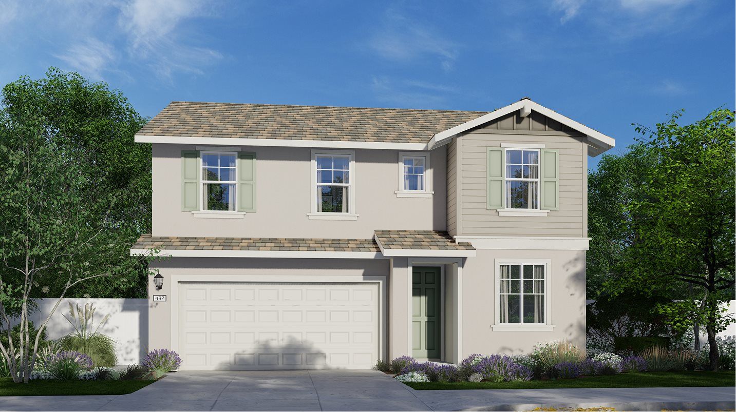 Elevation C - Exterior C – Farmhouse home