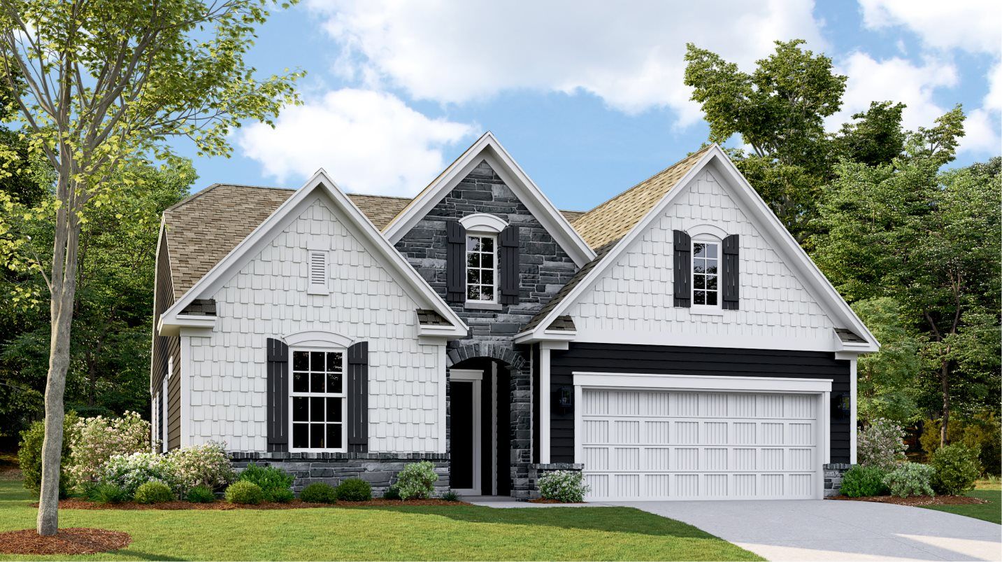Elevation D - Bedford Exterior D