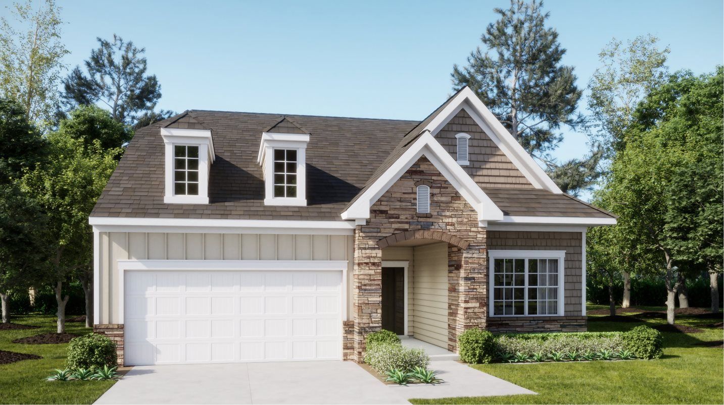 Elevation F - Cambridge II Exterior F
