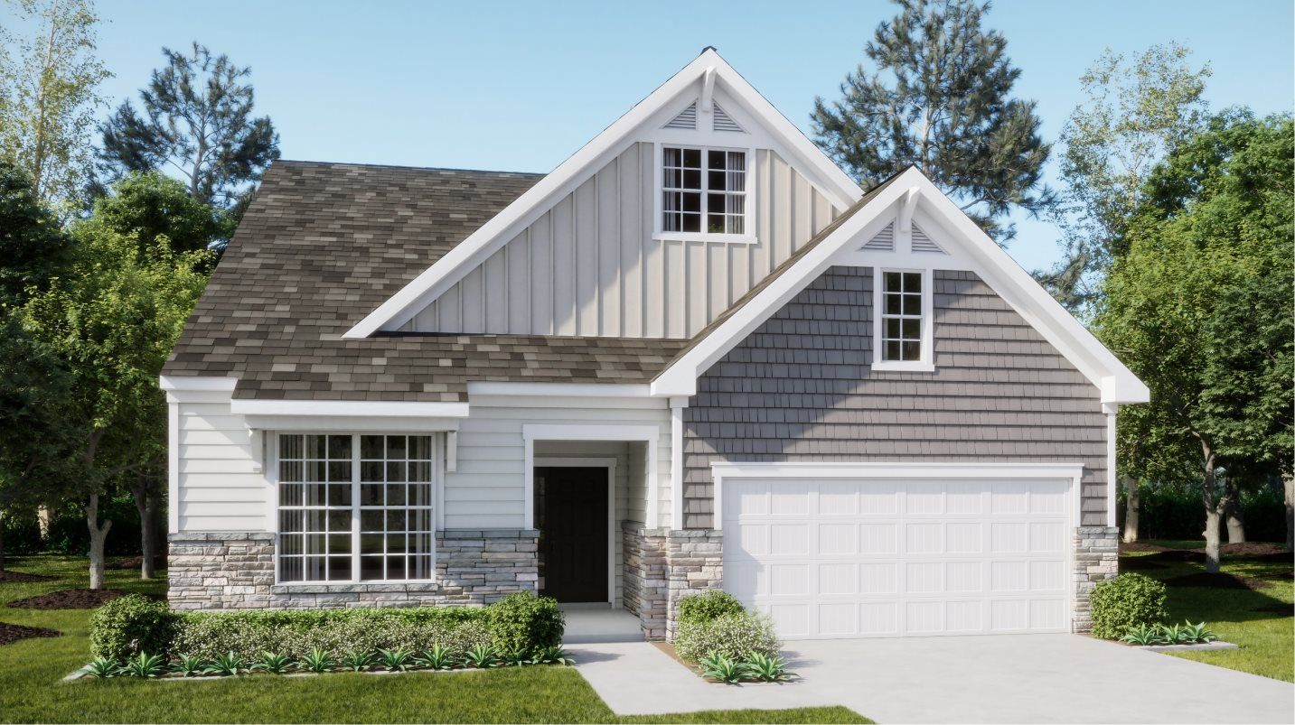 Elevation E - Dover II Exterior E