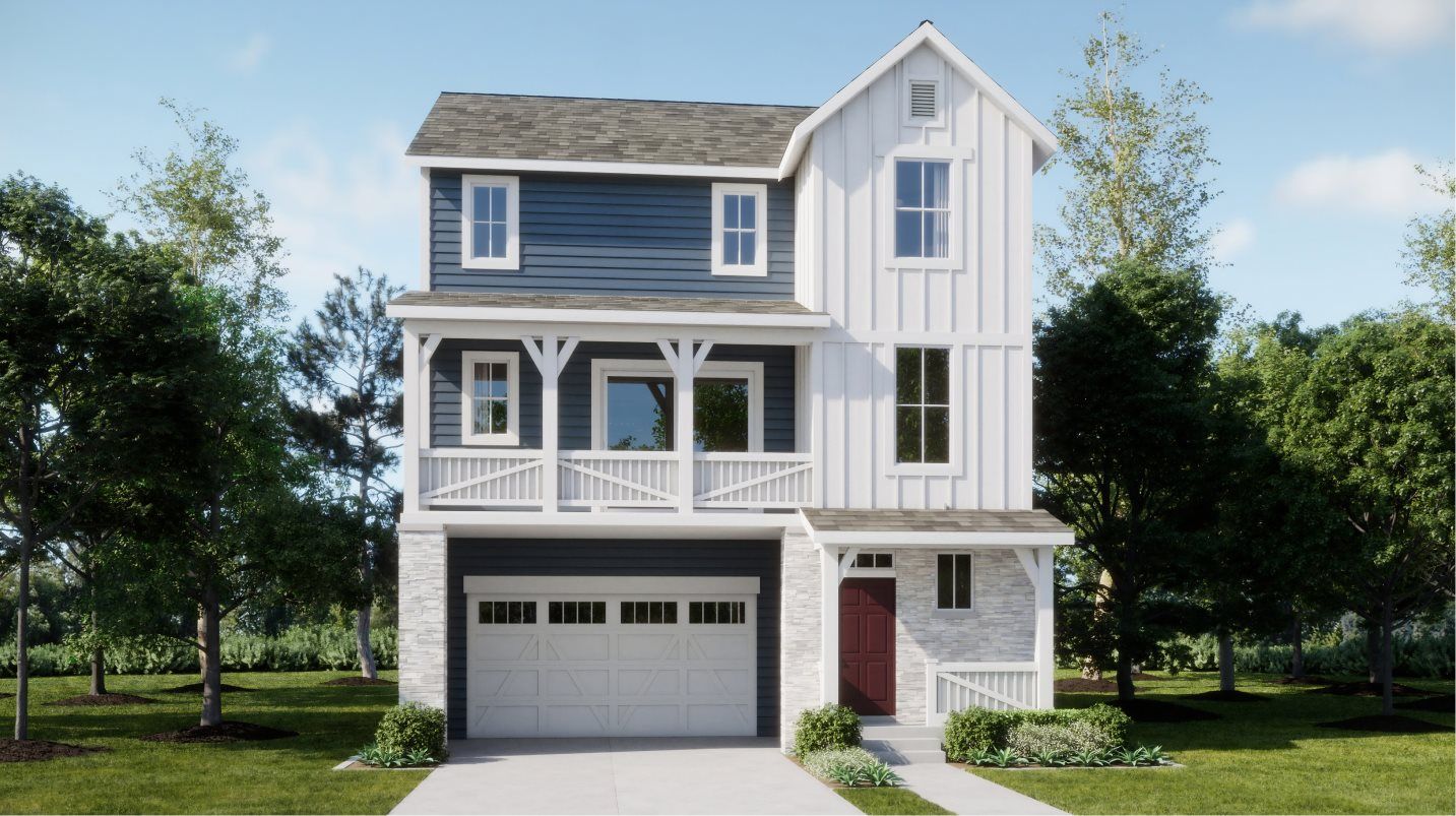 Elevation FH - Vista Farmhouse