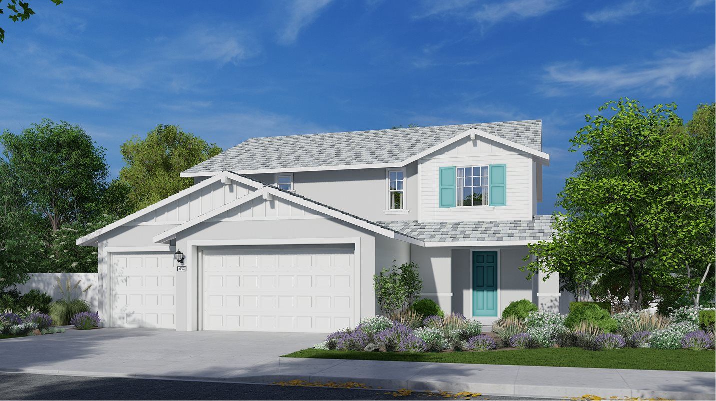 Elevation C - Exterior C – Farmhouse home