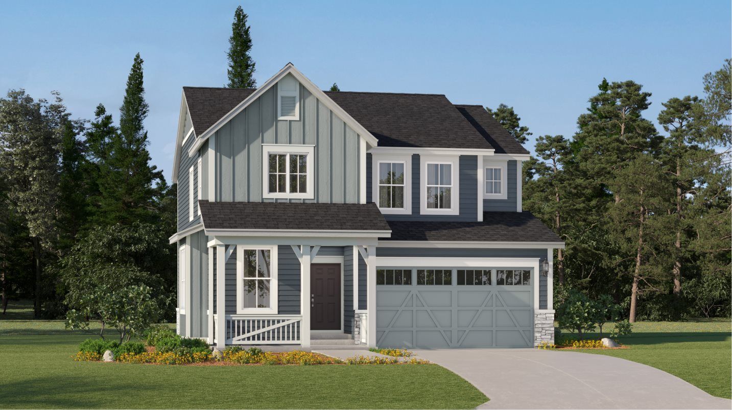 Elevation FH - Pinnacle Farmhouse
