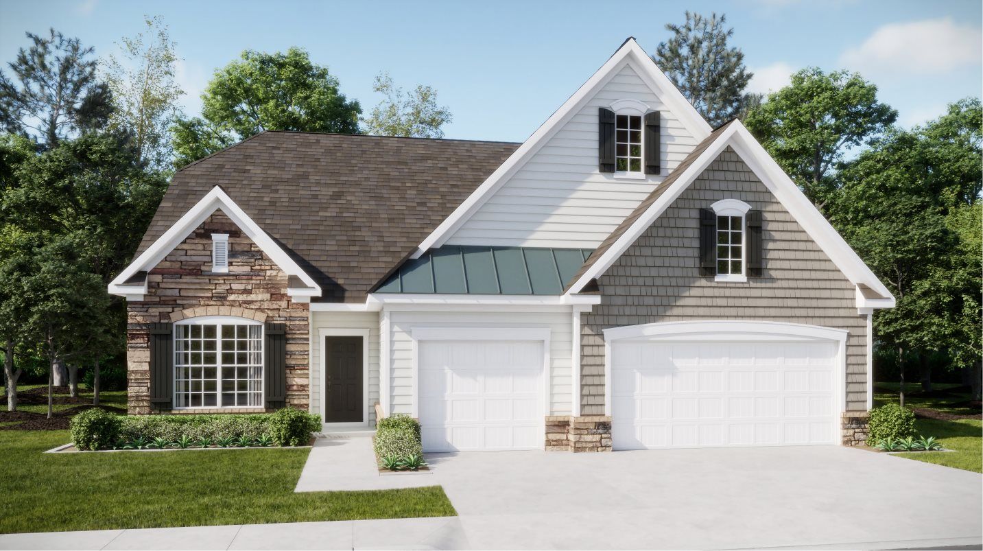 Elevation D - Gilliam II Exterior D