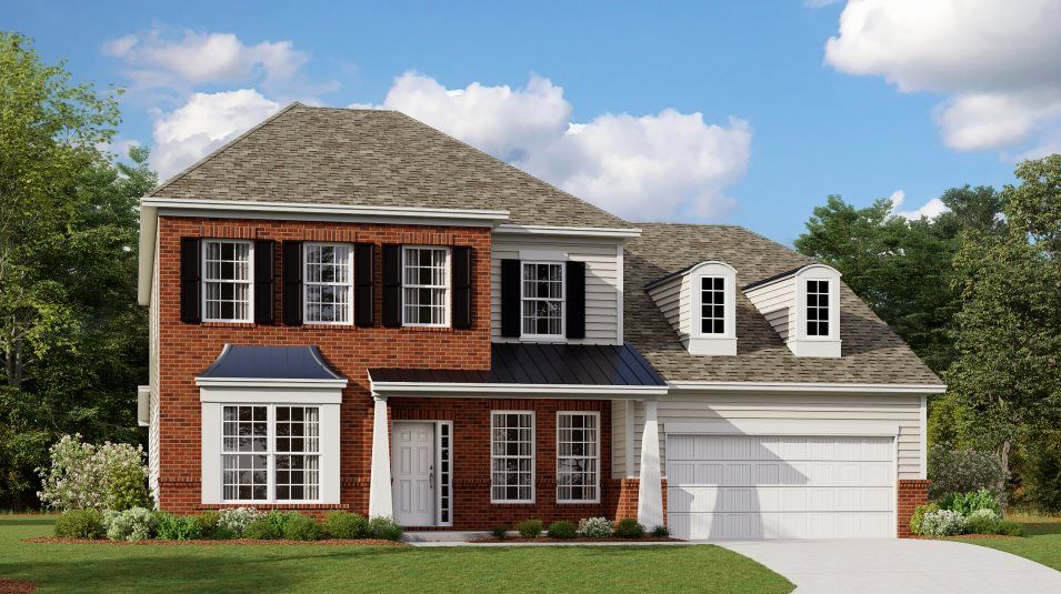 Elevation A - Franklin Exterior A