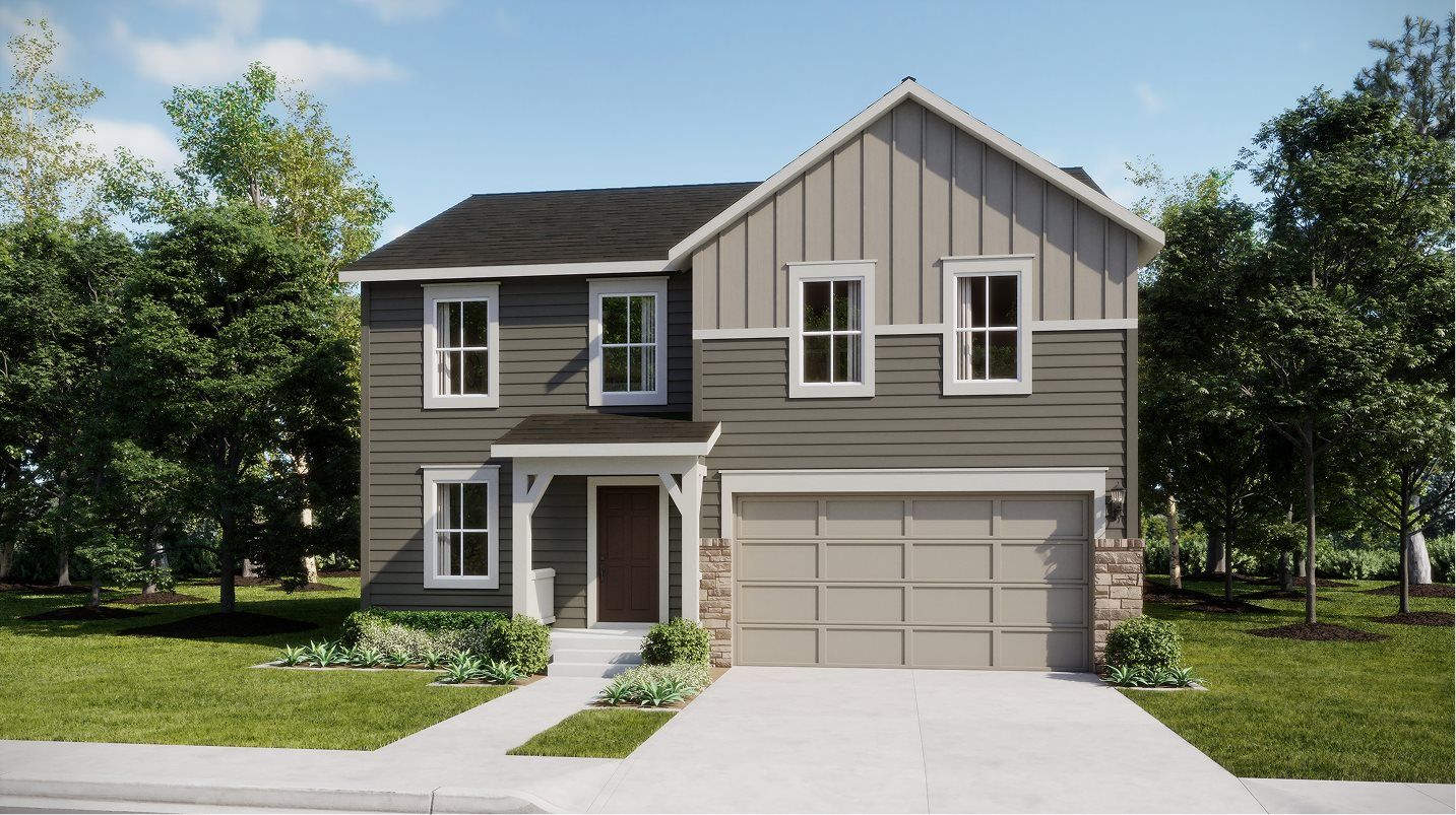 Elevation FH - Farmhouse home