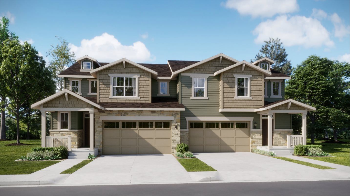 Elevation CR - Craftsman home exterior