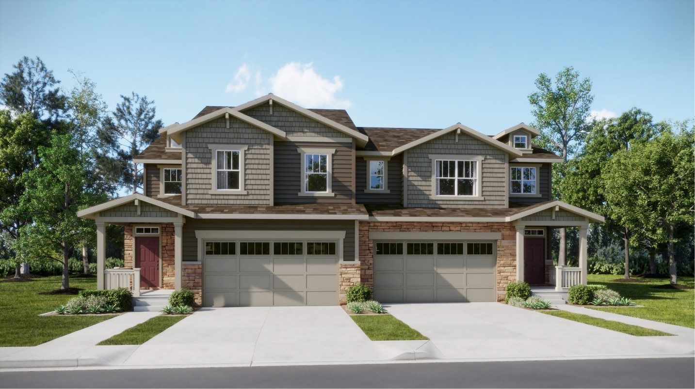 Elevation CR - Craftsman home exterior