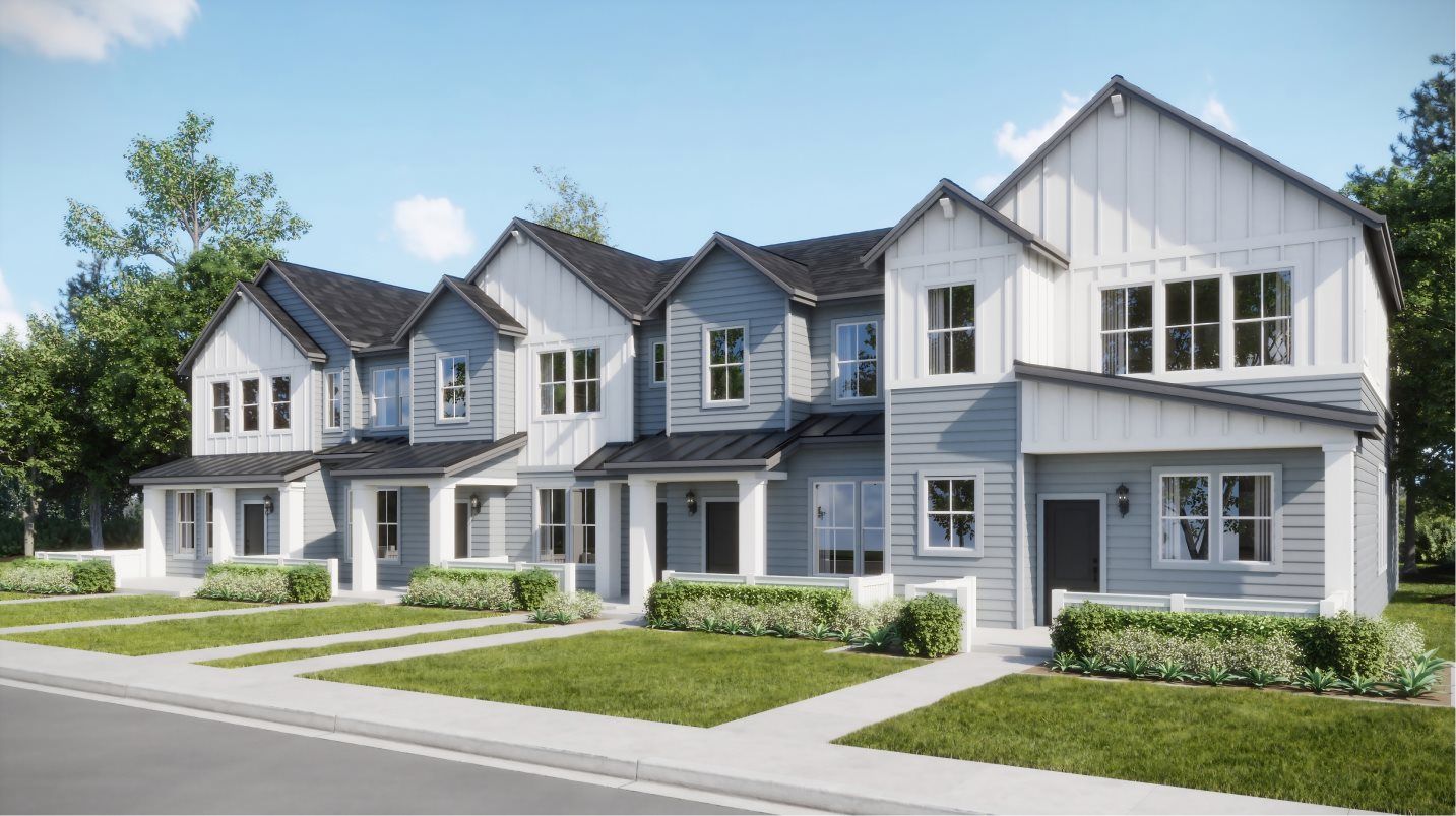 Elevation CF5 - 5-Plex Colorado Farmhouse home exterior