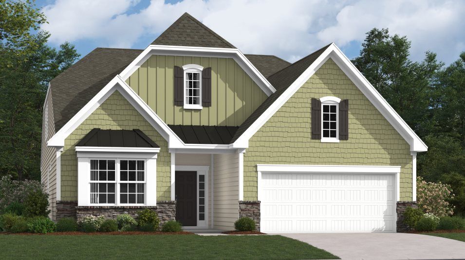 Elevation E - Cambridge Exterior Rendering E
