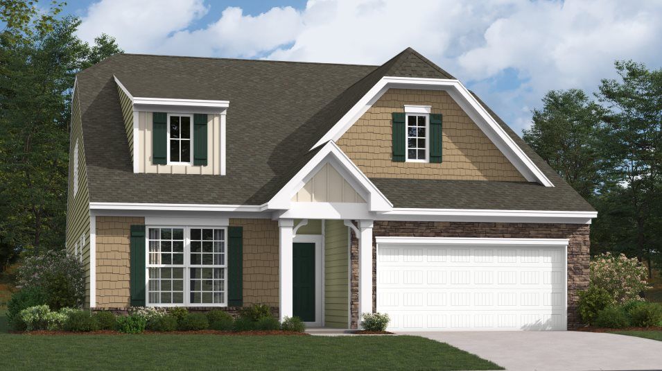 Elevation D - Dover Exterior D