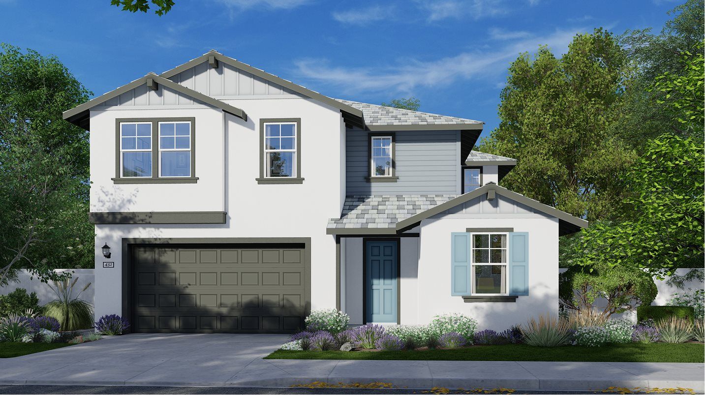 Elevation C - Exterior C – Farmhouse home