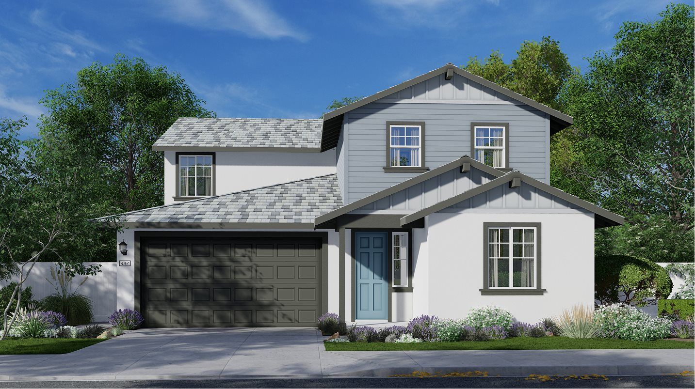 Elevation C - Exterior C – Farmhouse home