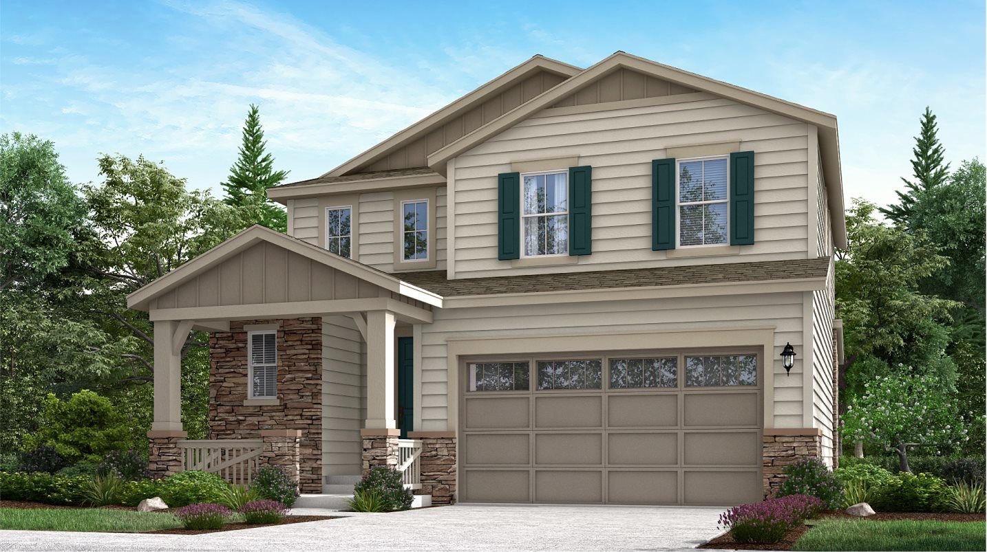 Elevation FH - Elbert Farmhouse