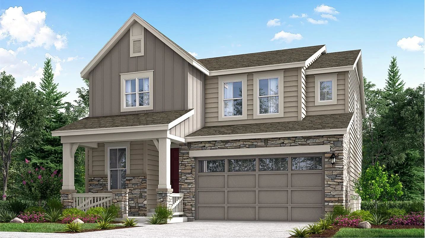 Elevation FH - Pinnacle Farmhouse