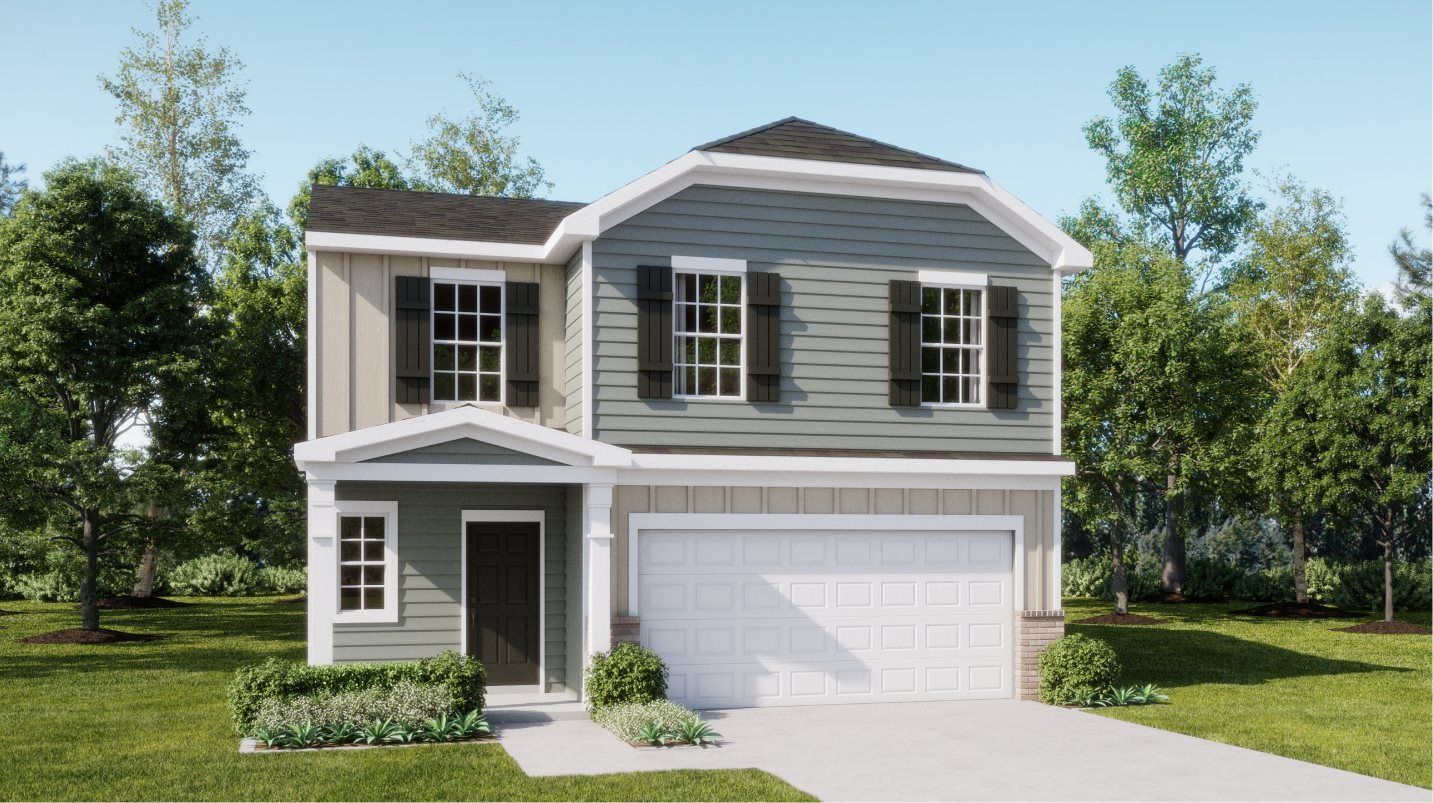 Elevation H - Dickenson Exterior H