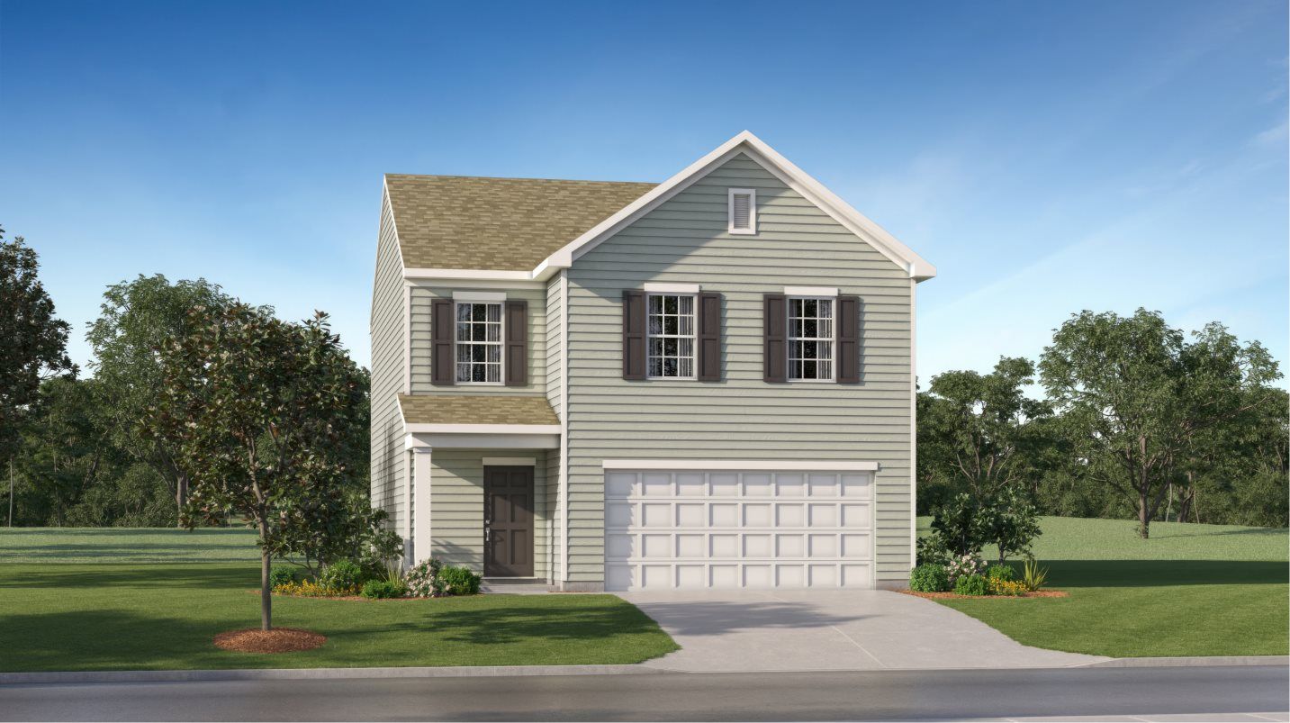 Elevation A - Exterior Rendering