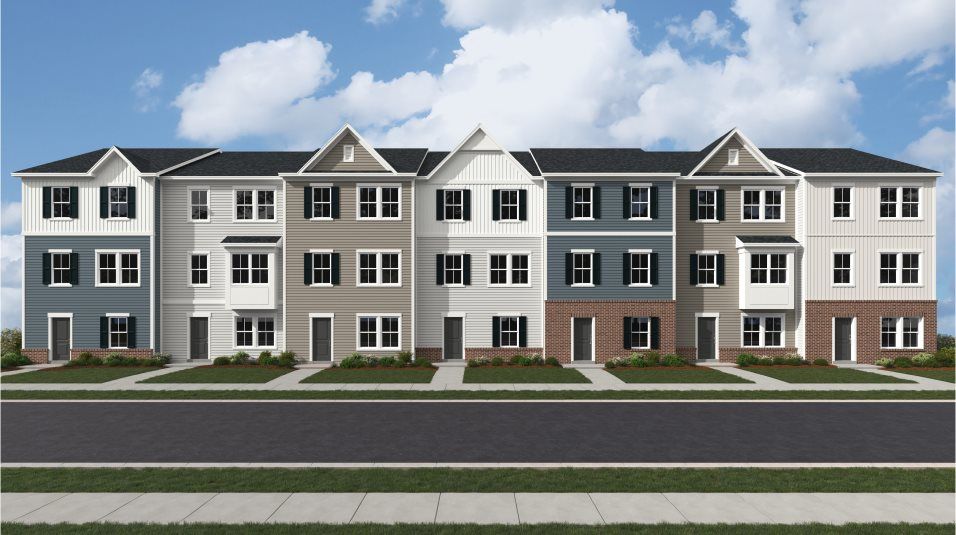 Elevation 1 - Lancaster RL Exterior Rendering