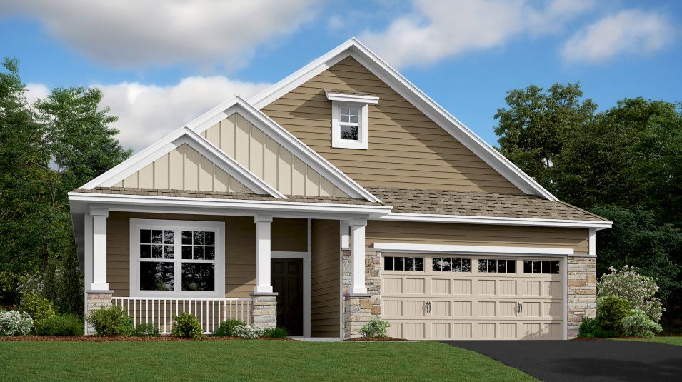 Elevation A2W - Buckingham Exterior Rendering A2W