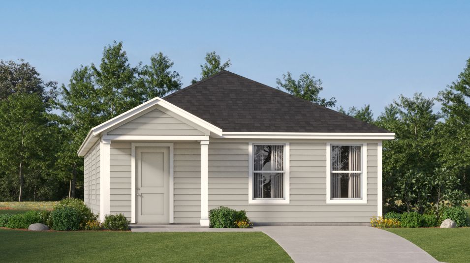 Elevation A - Avas Exterior