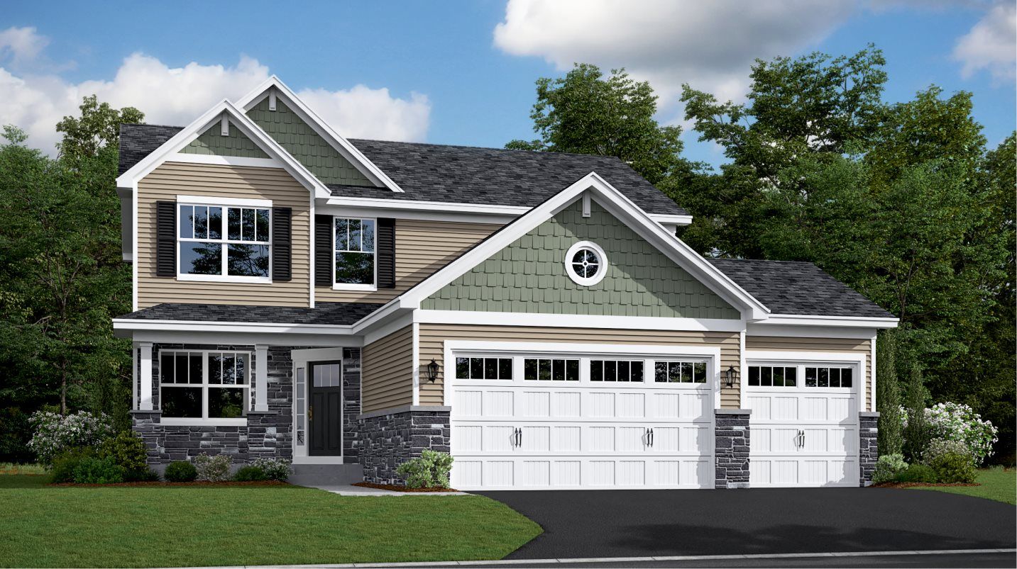 Elevation F3 - Springfield Exterior F3