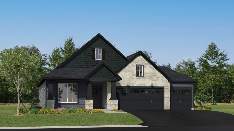 Elevation D3 - Salerno Exterior Rendering D3