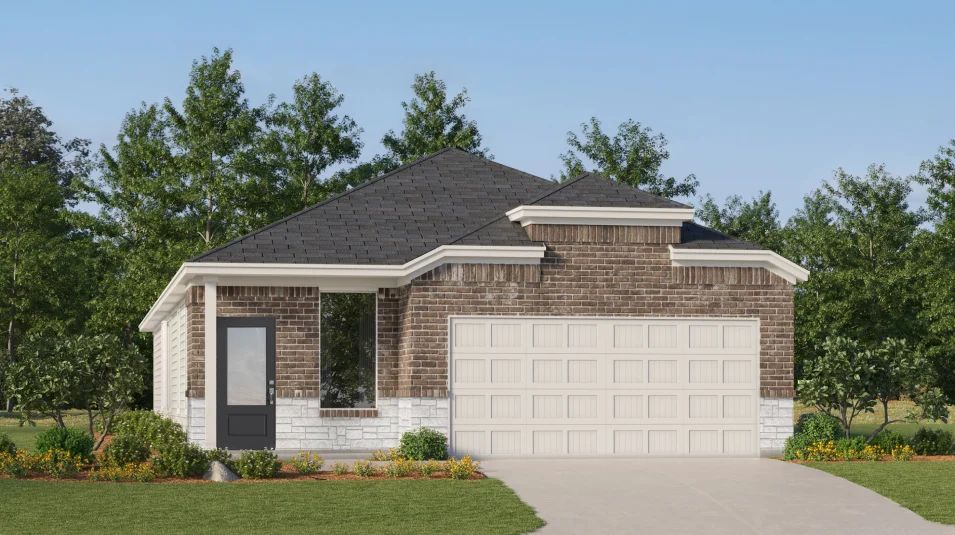 Elevation D - Bergen Exterior D