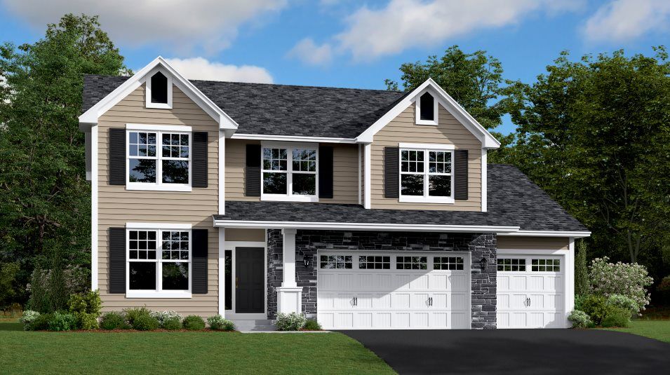 Elevation A3T - Taylor Exterior Rendering A3T