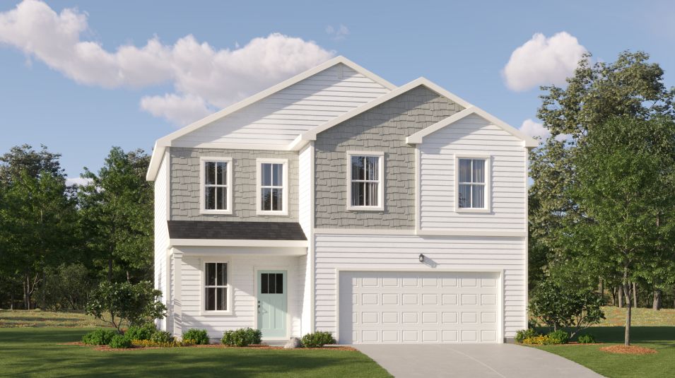 Elevation 2A - Fairfield Exterior Rendering