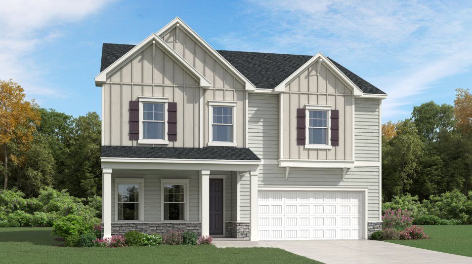 Elevation M - Tryon III Exterior Rendering M