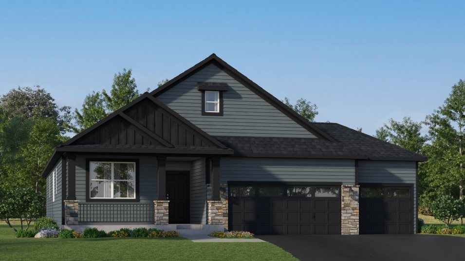 Elevation A3 - Birmingham Exterior Rendering A3