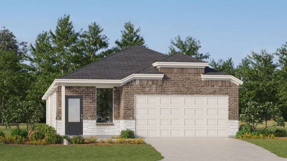 Elevation D - Bergen Exterior D
