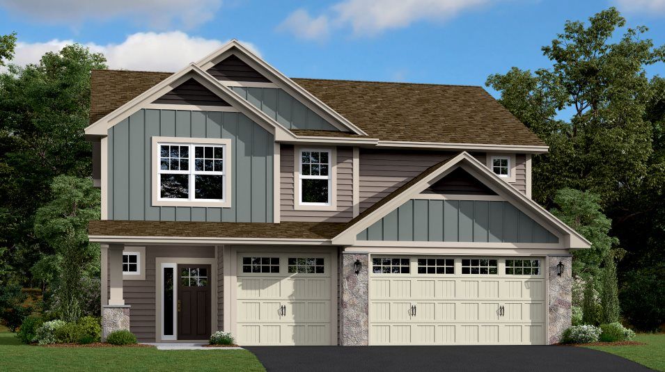 Elevation C3 - Marquette Exterior Rendering C3