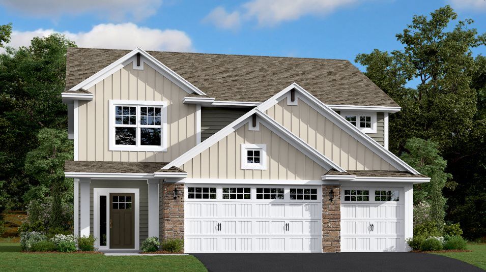 Elevation B3 - Berkley Exterior Rendering B3
