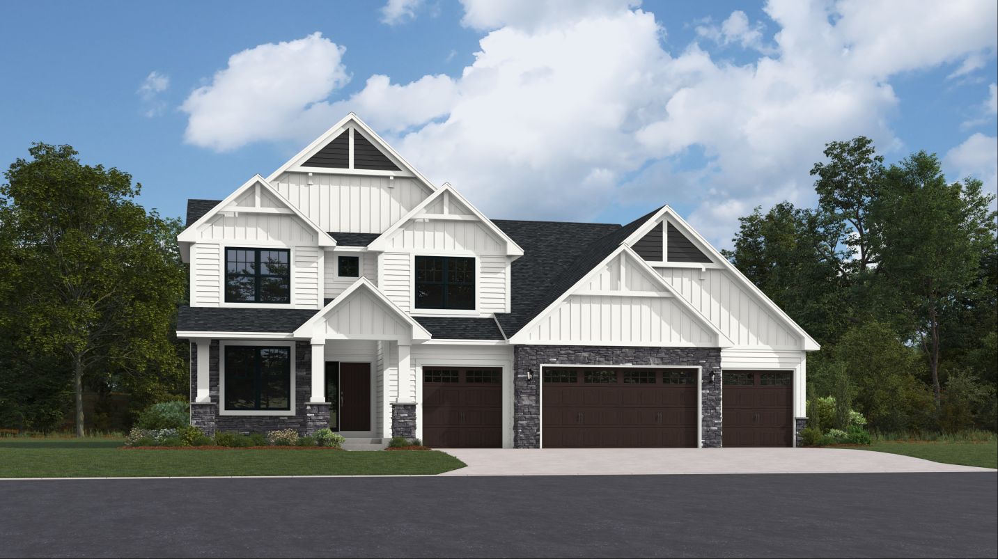 Elevation D4 - Snelling exterior rendering