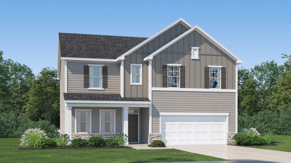 Elevation C - Leighton Exterior Rendering C