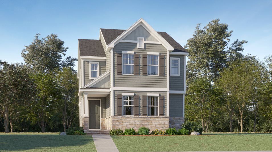 Elevation G - Waterbury Exterior Rendering G