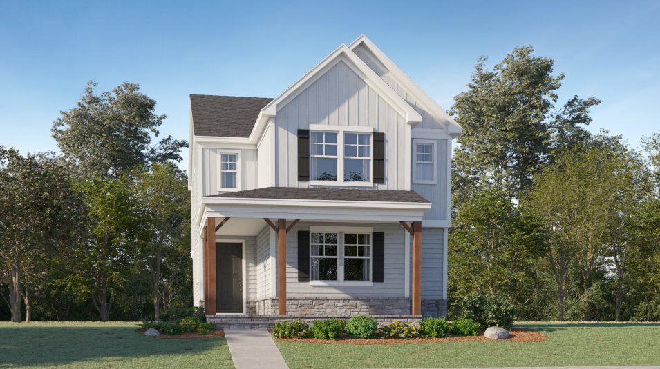Elevation H - Waterbury Exterior Rendering H