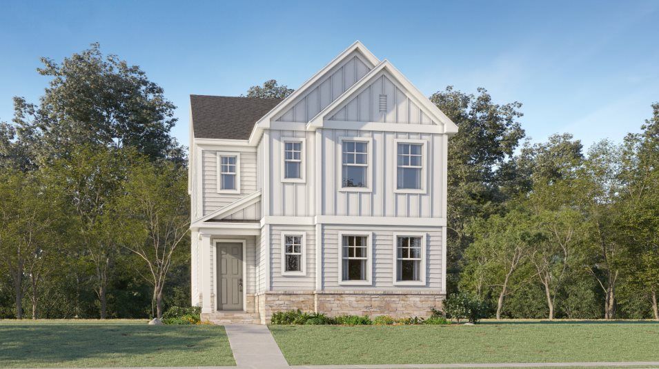 Elevation E - Tinsley Exterior Rendering E
