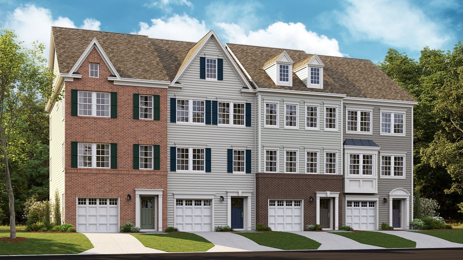Elevation 1 - Arcadia Front Load Exterior