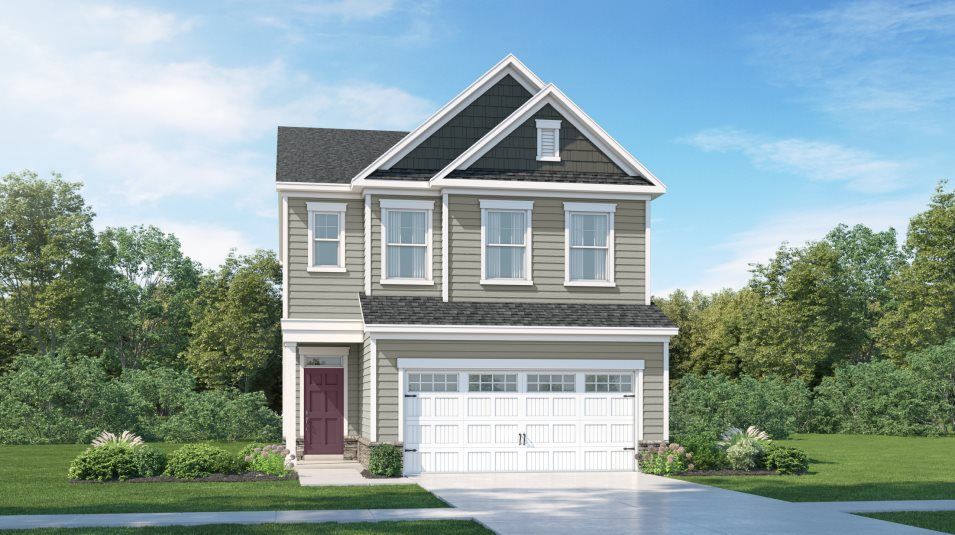 Elevation E - Chadwick Exterior Rendering E