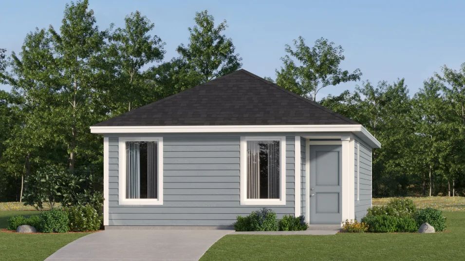 Elevation A - Brayton Exterior A