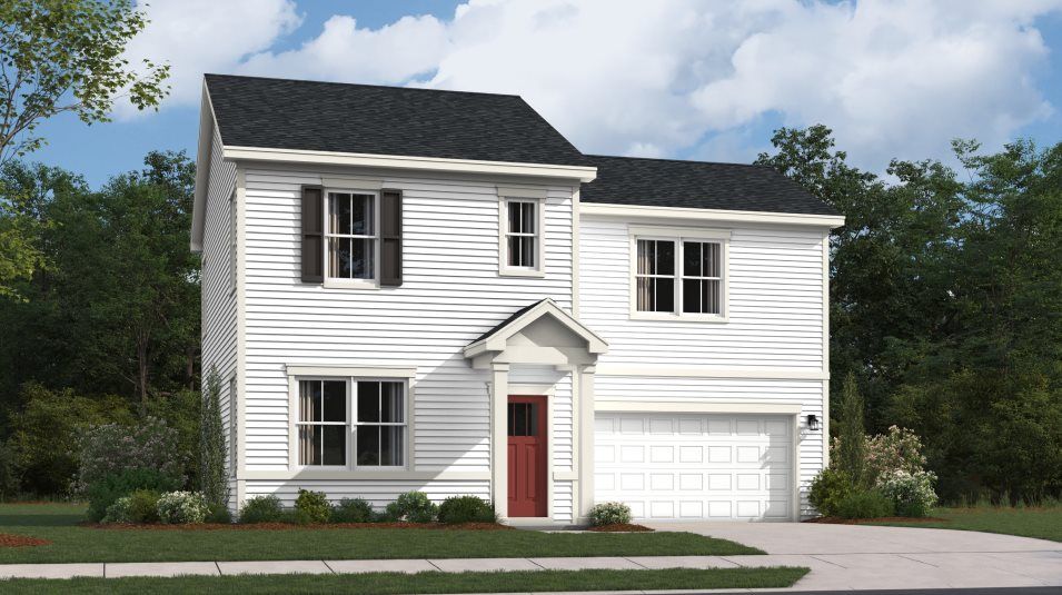 Elevation CL - Pembroke Basement Exterior Rendering Classic
