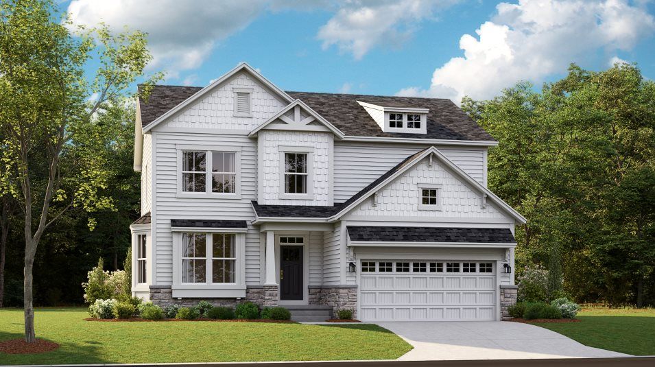 Elevation CR - Somerset Exterior Rendering Craftsman
