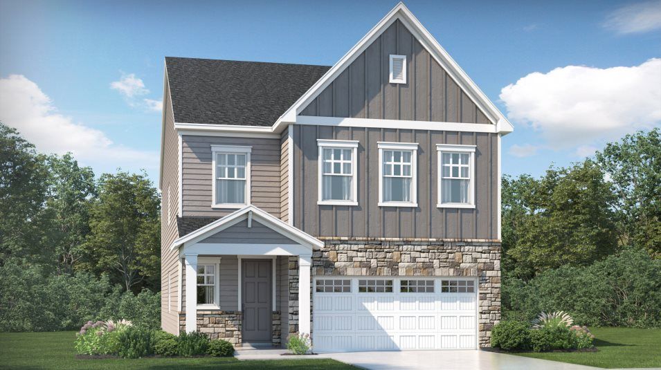 Elevation B - Nelson Exterior Rendering B