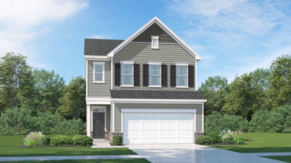 Elevation A - Oakley II Exterior Rendering A