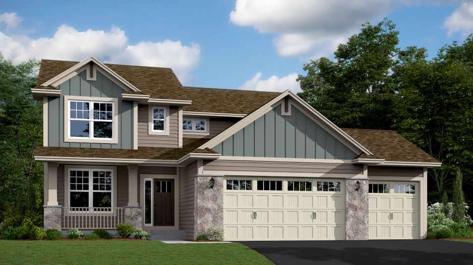 Elevation C3P - Vanderbilt Exterior Rendering C3P