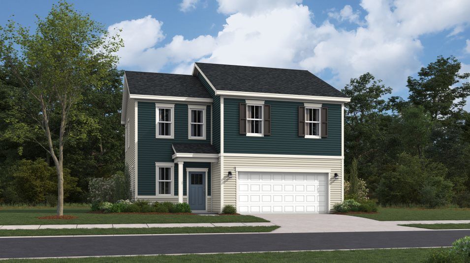 Elevation CL - Fairfield Exterior Rendering Classic